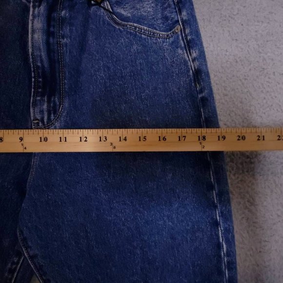 ZGY Womens Mom Jeans Blue Medium Wash High Rise Denim 30 New - Picture 4 of 11
